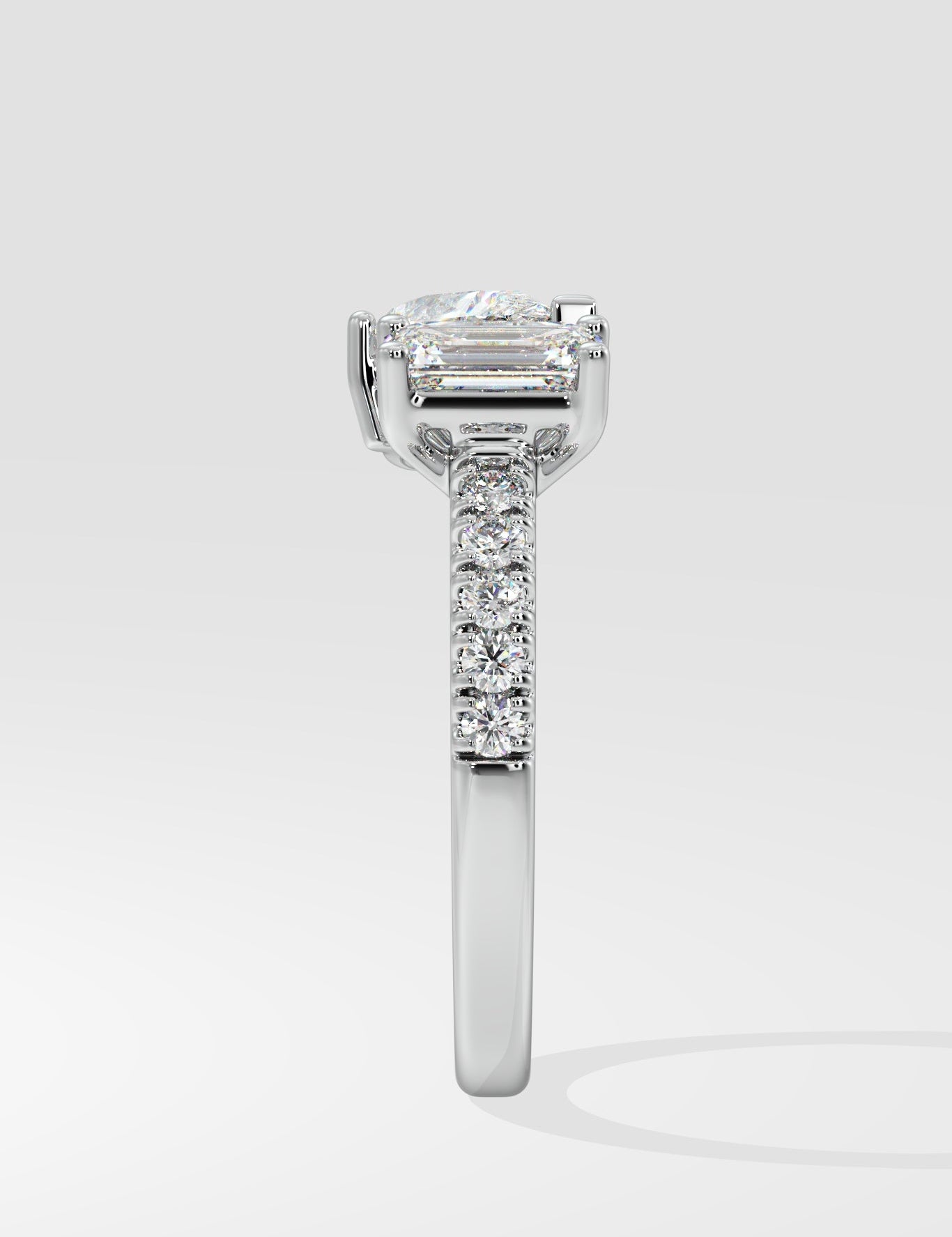 2 Stone Gap Ring - House Of Quadri