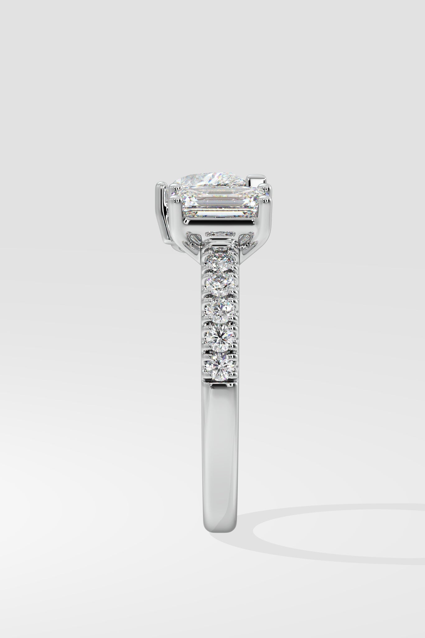 2 Stone Gap Ring - House Of Quadri