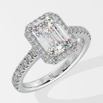 2 ct Emra Solitaire Halo Ring - House Of Quadri