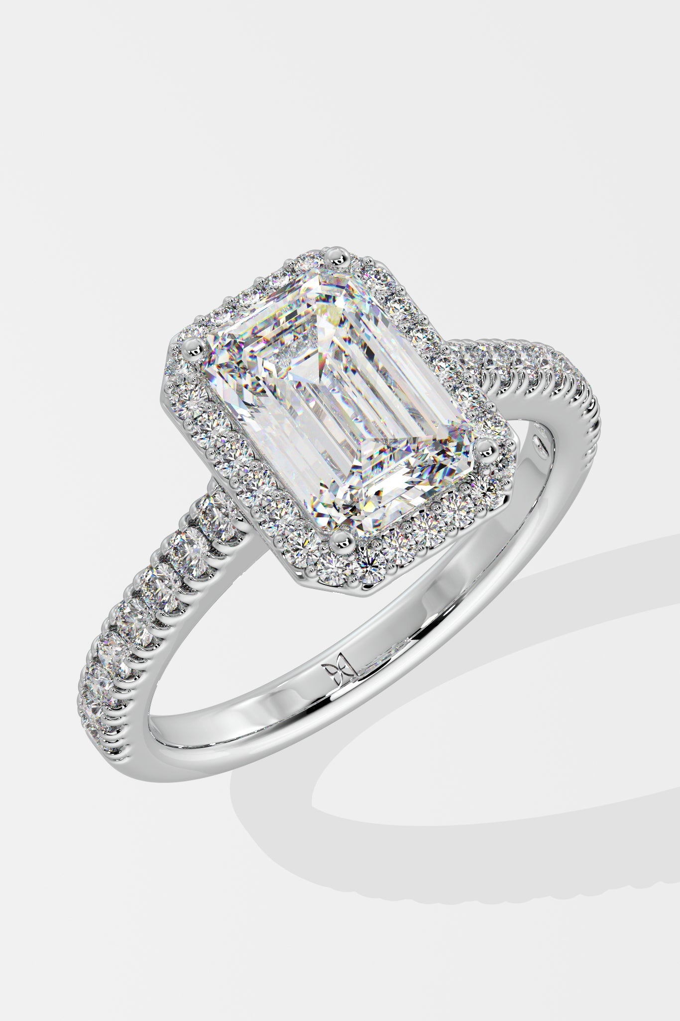 2 ct Emra Solitaire Halo Ring - House Of Quadri