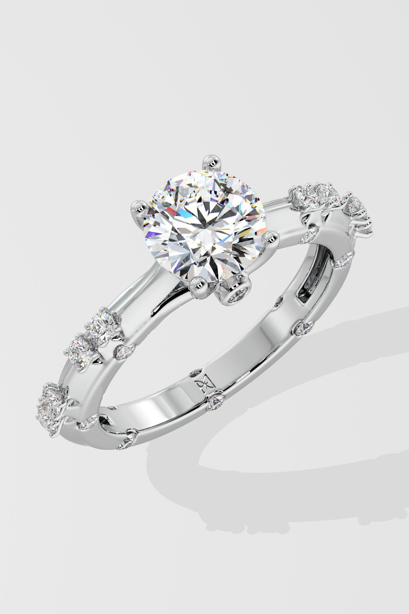 1.25 ct Crossover Diamonds Solitaire Ring - House Of Quadri