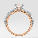 Stellar Crossover Diamonds Solitaire Ring - House Of Quadri