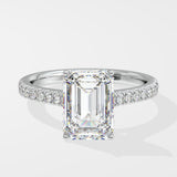 Emra Invisible Halo 4 Ct Solitaire Ring - House Of Quadri