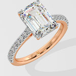 4 ct Invisible Halo Solitaire Ring - House Of Quadri