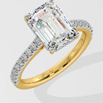 4 ct Invisible Halo Solitaire Ring - House Of Quadri