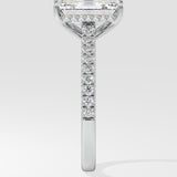 4 ct Emra Invisible Halo Solitaire Ring