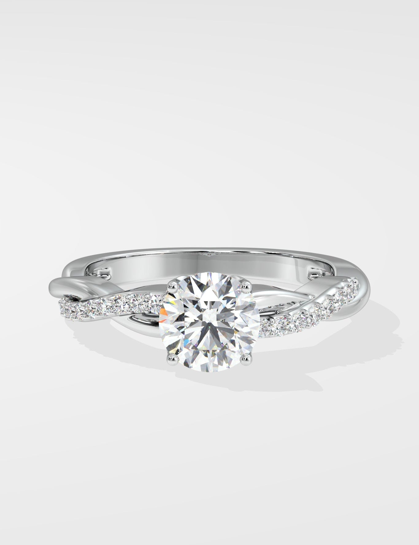 Stellar Infinity Solitaire Ring - House Of Quadri