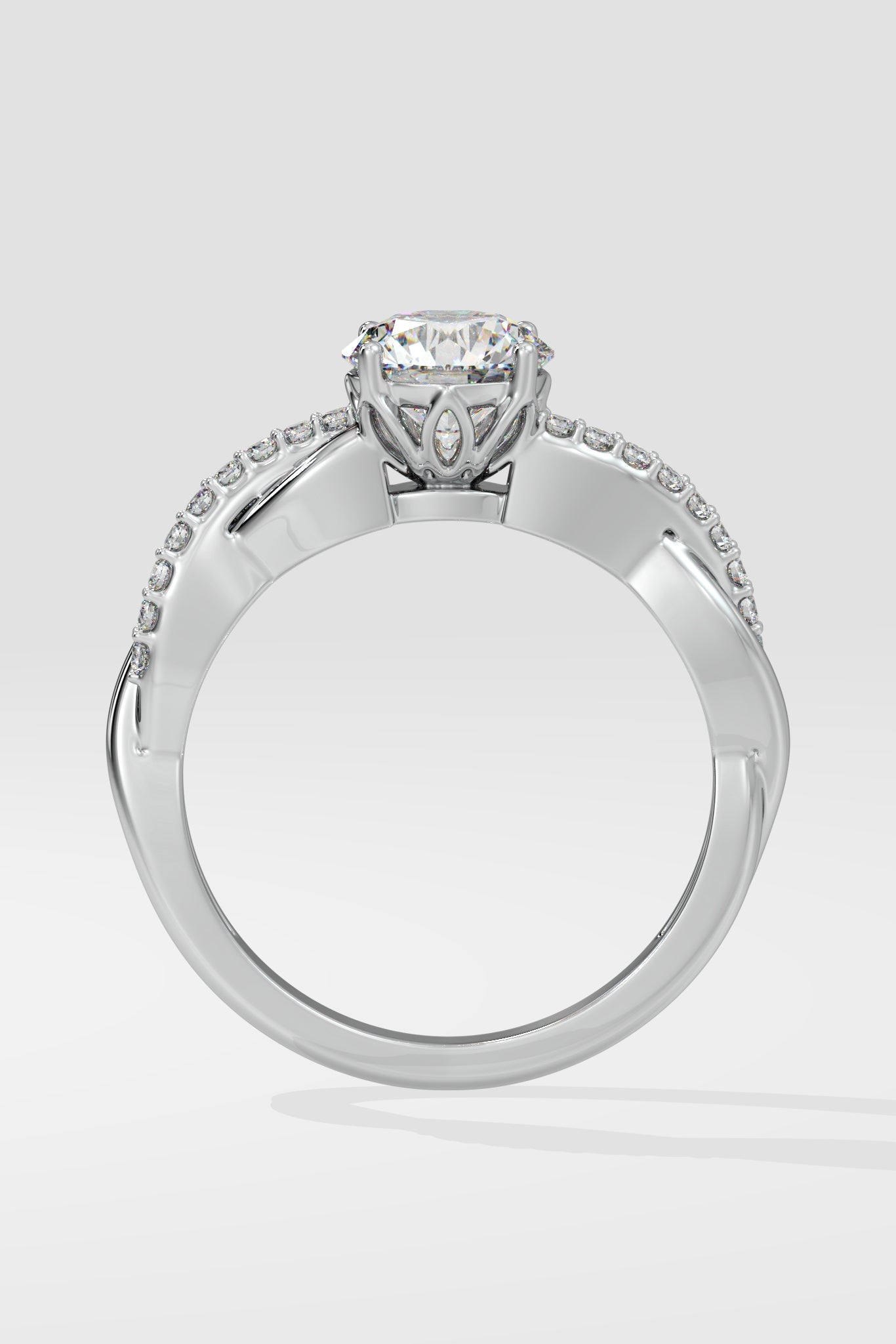 Stellar Infinity Solitaire Ring - House Of Quadri