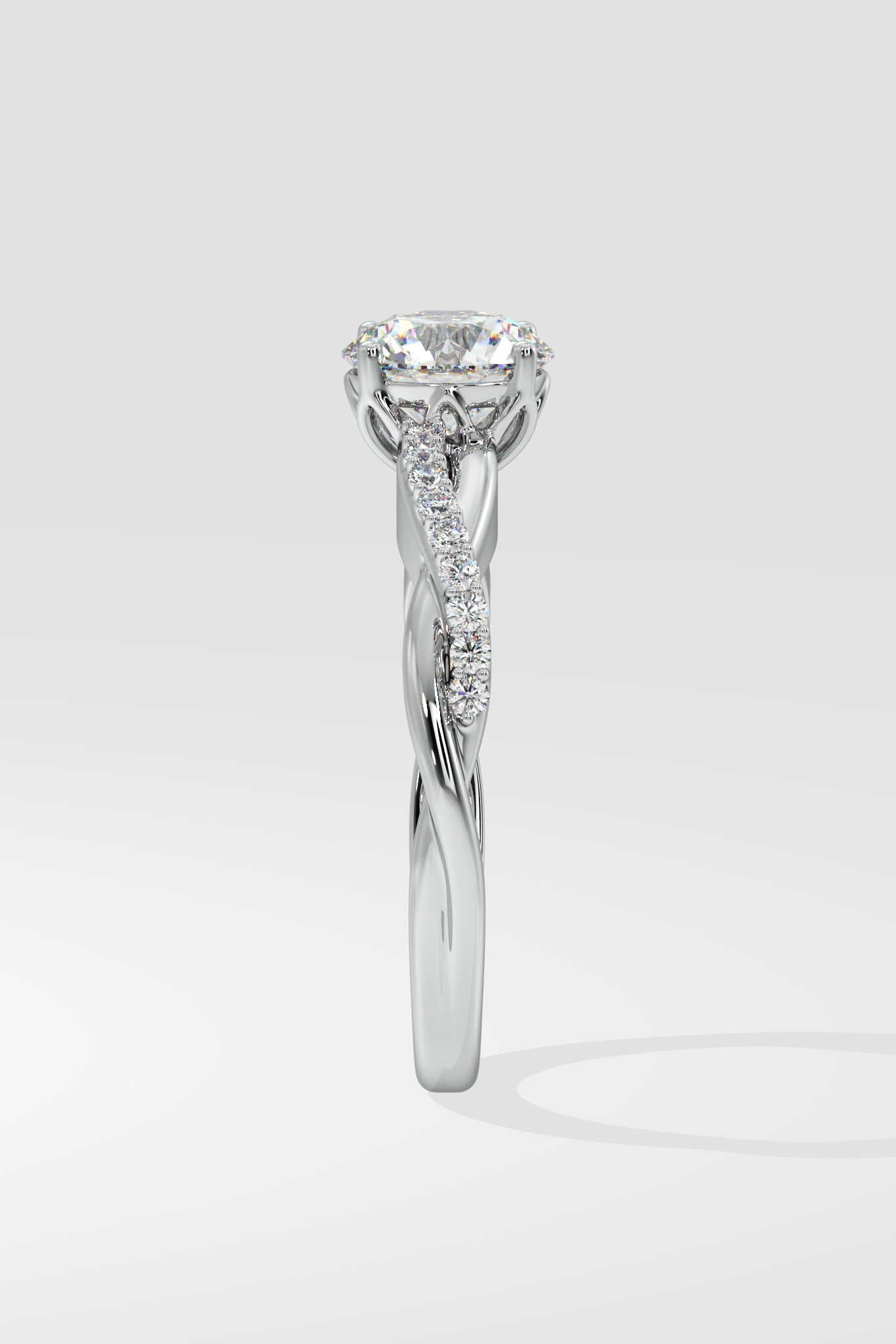 Stellar Infinity Solitaire Ring - House Of Quadri