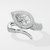 Askew Ellipses Ring - House Of Quadri