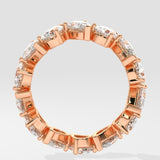 Pear Eternity Diamond Ring