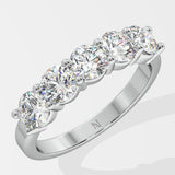 T-Shirt Half Eternity Band - House Of Quadri