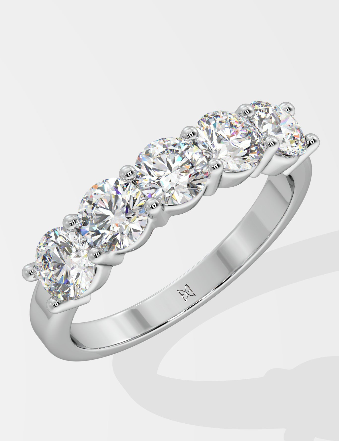 T-Shirt Half Eternity Band - House Of Quadri