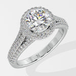 Illuminate Majestic Halo Ring - House Of Quadri