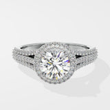 Stellar Majestic Halo Ring - House Of Quadri