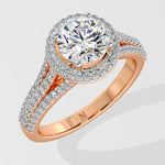 1 ct Majestic Halo Ring - House Of Quadri