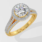 1 ct Majestic Halo Ring - House Of Quadri