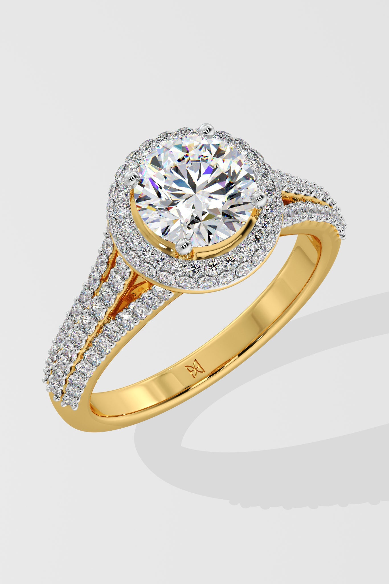 1 ct Majestic Halo Ring - House Of Quadri