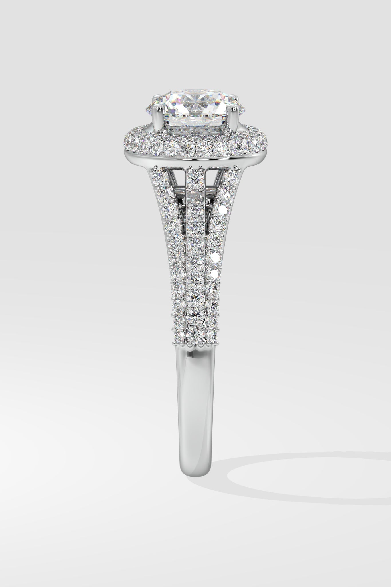 Stellar Majestic Halo Ring - House Of Quadri