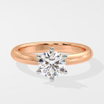 Stellar Six Prong Solitaire Ring - House Of Quadri