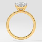 2 ct Pear Solitaire Diamond Ring