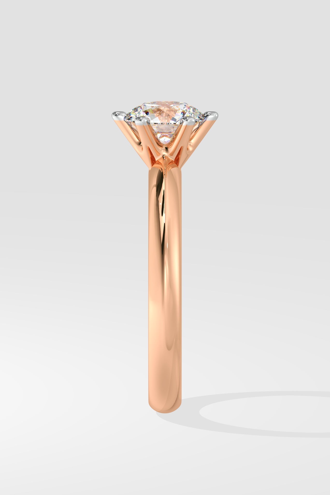 Stellar Six Prong Solitaire Ring - House Of Quadri