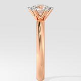 1 ct Six Prong Solitaire Diamond Ring