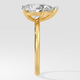 2 ct Pear Solitaire Diamond Ring