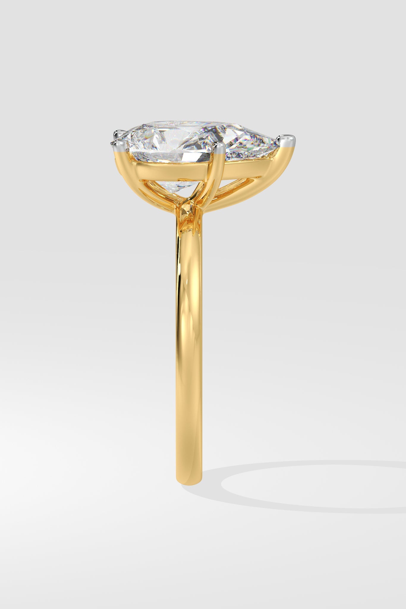 2 ct Pear Solitaire Ring - House Of Quadri