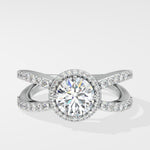 Stellar Crossover Halo Ring - House Of Quadri