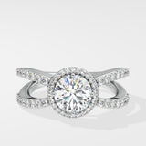 Stellar Crossover Halo Ring - House Of Quadri