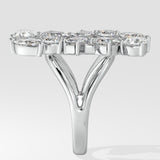 Askew Vertical Gap Ring - House Of Quadri