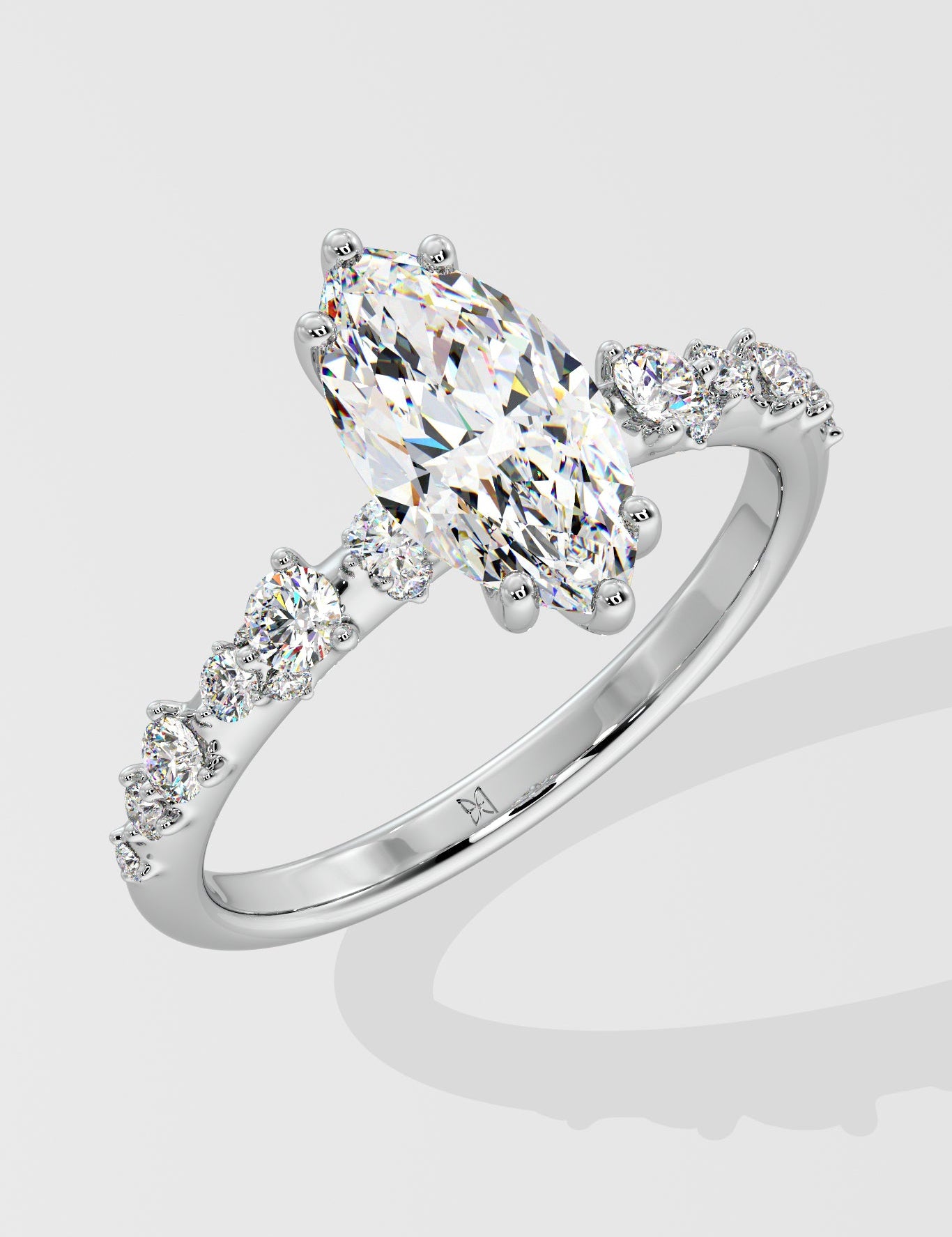 1 ct Marquise Stark Diamond Ring