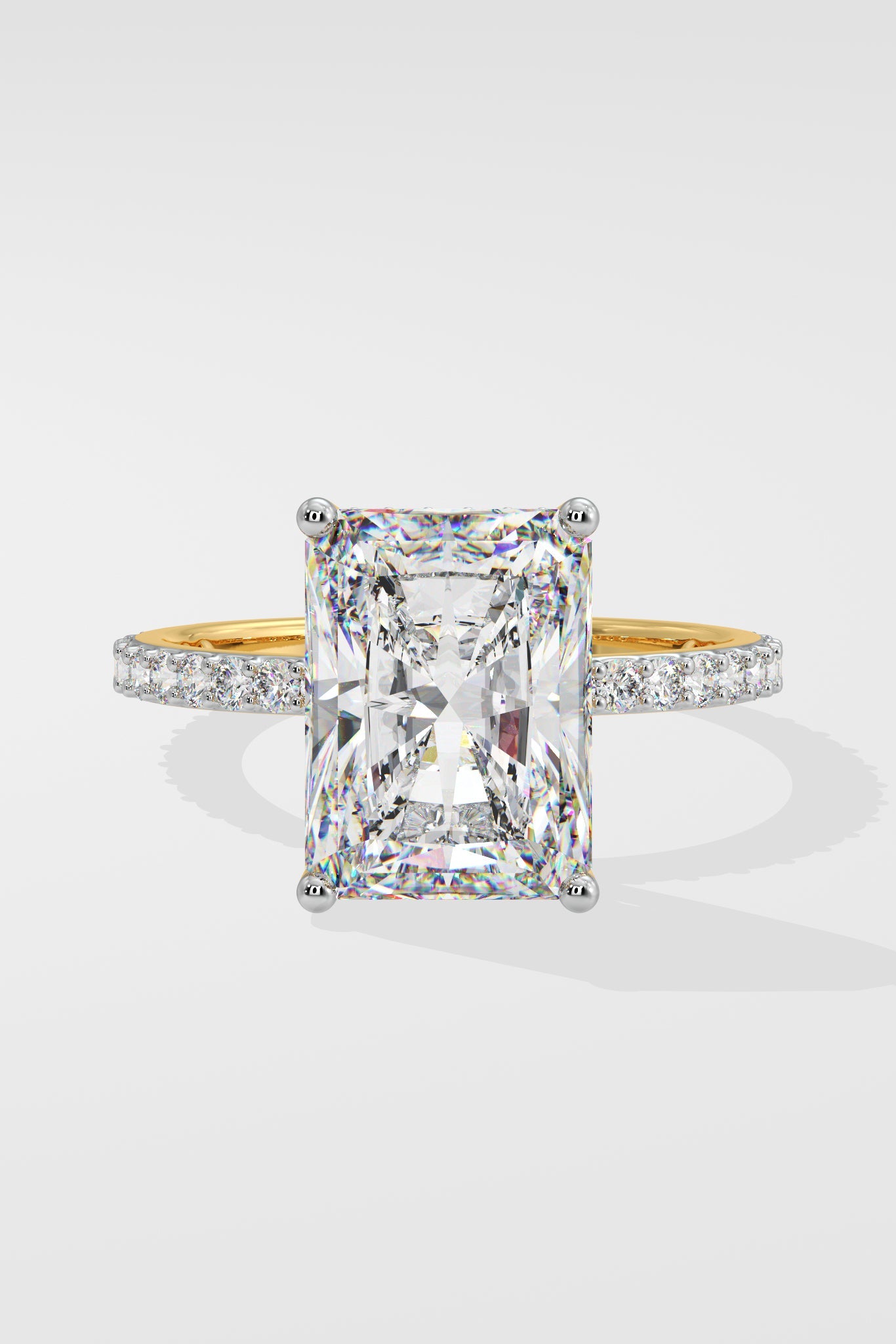 The Radiant 4 ct Solitaire Ring - House Of Quadri