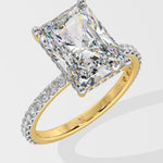 The Radiant 4 ct Solitaire Ring - House Of Quadri