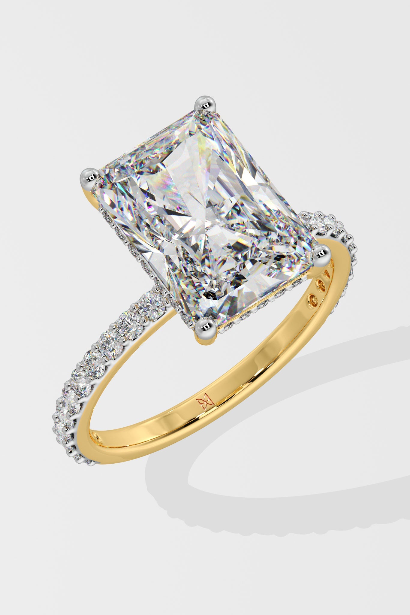 The Radiant 4 ct Solitaire Ring - House Of Quadri