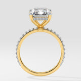 2.5 ct Radiant Solitaire Ring
