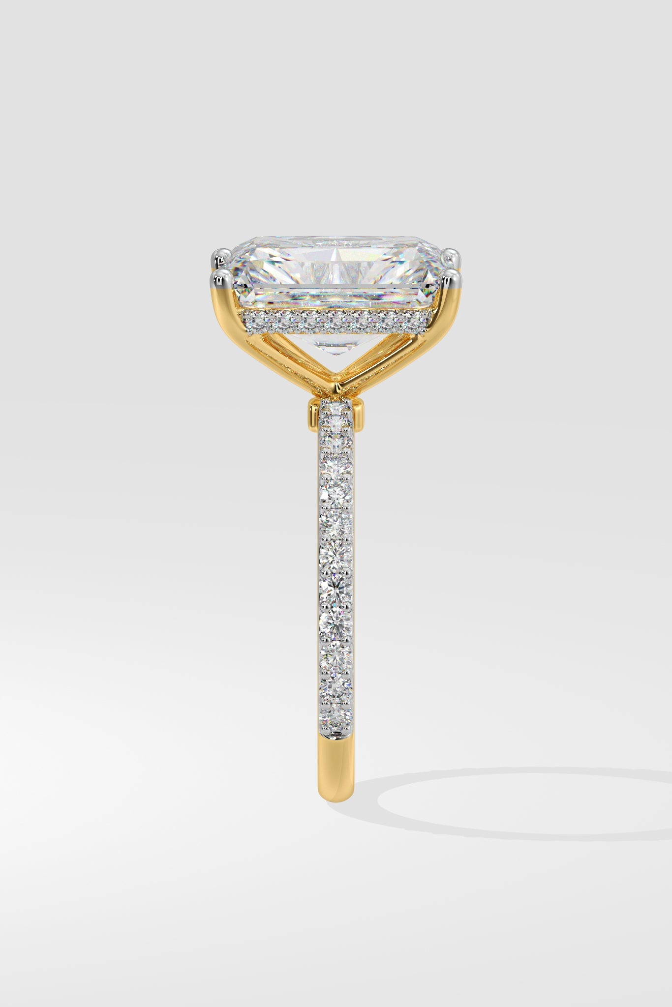 The Radiant 4 ct Solitaire Ring - House Of Quadri
