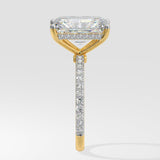 2.5 ct Radiant Solitaire Ring