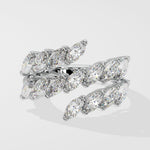 Illuminate Marquee Spiral Ring - House Of Quadri