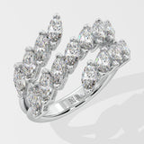 Illuminate Marquee Spiral Ring - House Of Quadri