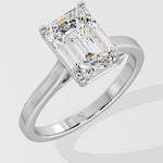 2.5 ct Emerald Solitaire Ring - House Of Quadri