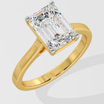 2.5 ct Emerald Solitaire Ring - House Of Quadri