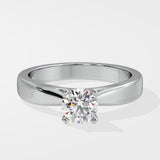 Essential Semi-Solitaire Ring