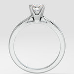 T-Shirt Essential Semi-Solitaire Ring - House Of Quadri