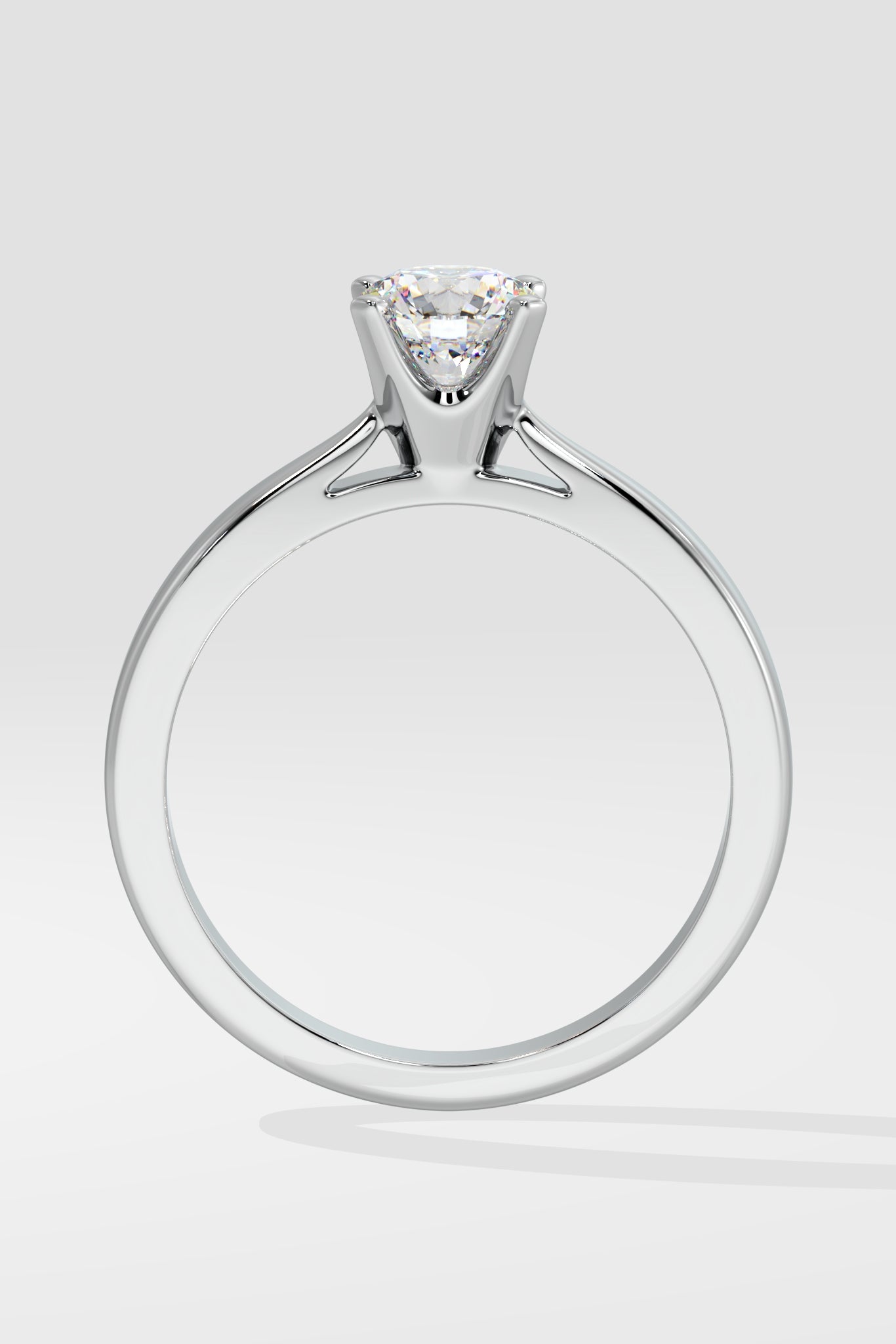 T-Shirt Essential Semi-Solitaire Ring - House Of Quadri
