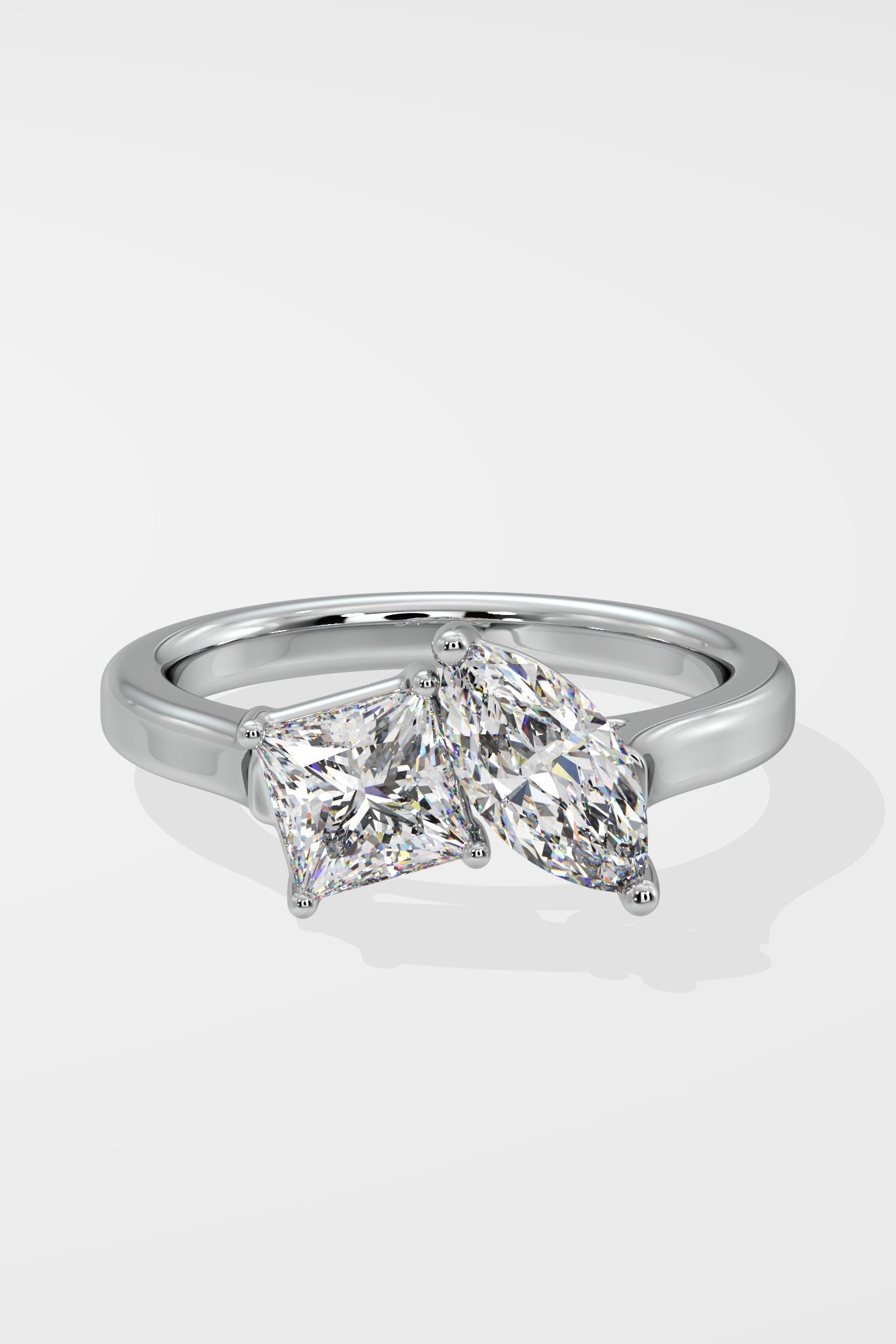 T-Shirt Toi-Et-Moi Duo Ring - House Of Quadri