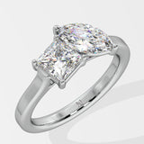 T-Shirt Toi-Et-Moi Duo Ring - House Of Quadri