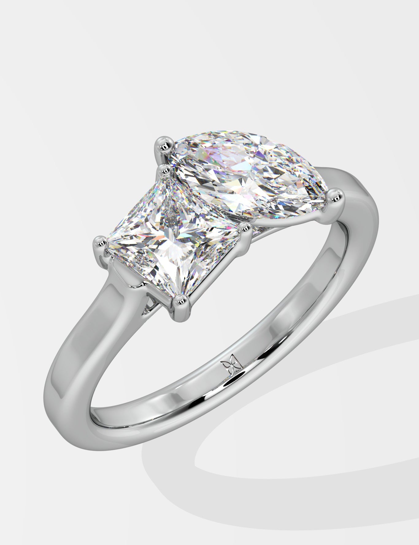 T-Shirt Toi-Et-Moi Duo Ring - House Of Quadri