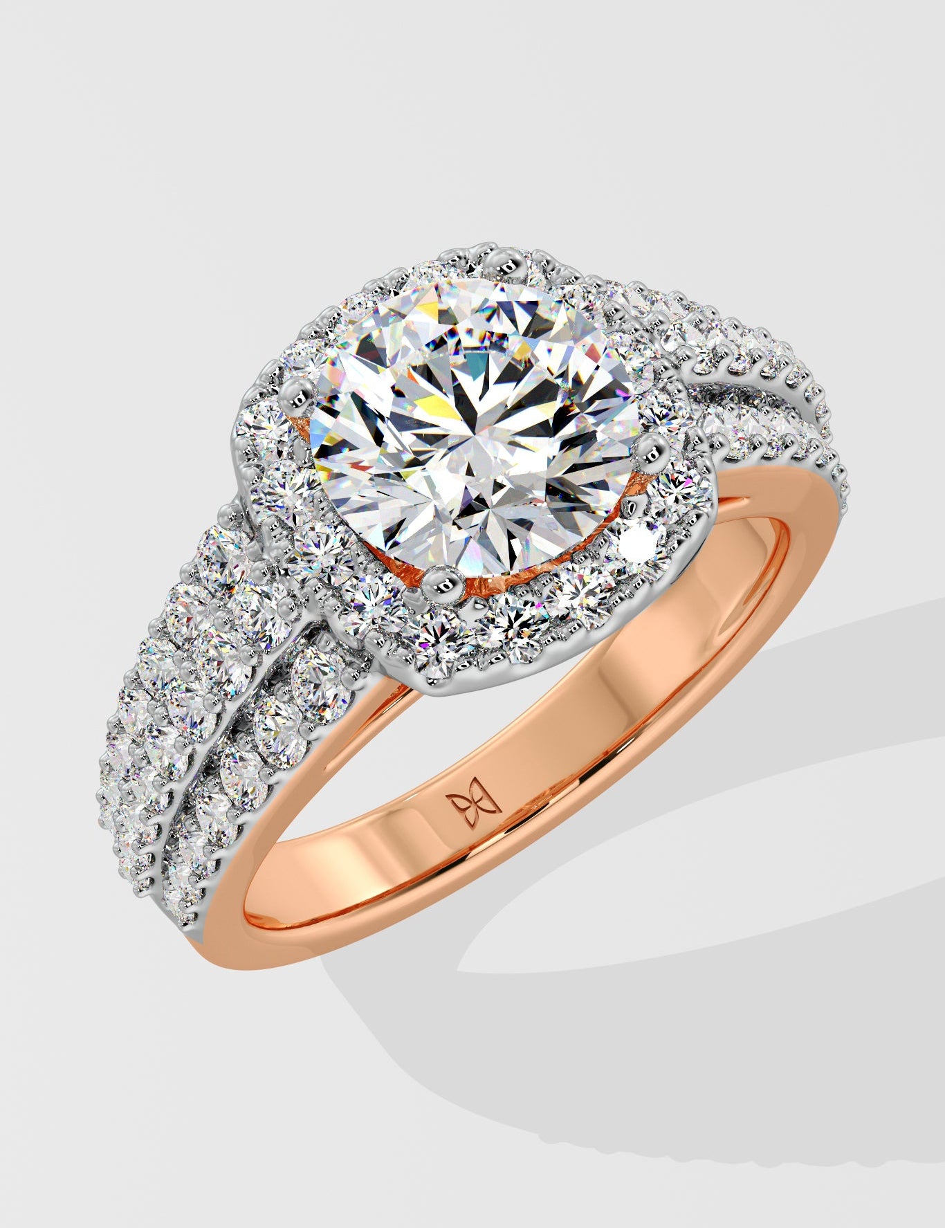 1.5 ct Bedazzle Cushion Halo Ring - House Of Quadri